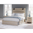  Size_Queen --  Signature Design by Ashley Senbry Panel Bed with Storage IMAGE 7