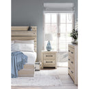  Size_Queen --  Signature Design by Ashley Senbry Panel Bed with Storage IMAGE 9