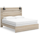  Ashley Senbry B2252B8 King Panel Bed IMAGE 1