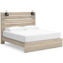  Size_King --  Senbry B2252B9 King Panel Bed with Storage IMAGE 1