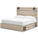  Size_King --  Senbry B2252B9 King Panel Bed with Storage IMAGE 6