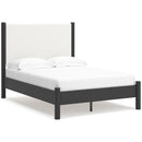  Size_Full --  Signature Design by Ashley Cadmori Upholstered Panel Bed IMAGE 1