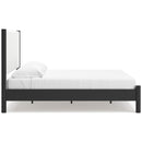  Size_King --  Cadmori B2616B8 King Upholstered Panel Bed IMAGE 3