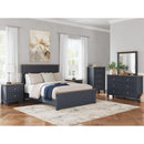  Size_Queen  -- Signature Design by Ashley Landocken Panel Bed IMAGE 9