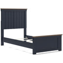  Size_Twin  -- Landocken B414B2 Twin Panel Bed IMAGE 5