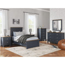  Size_Twin  -- Landocken B414B2 Twin Panel Bed IMAGE 9