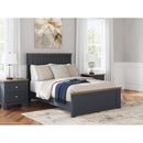  Size_Full  -- Landocken B414B3 Full Panel Bed IMAGE 5