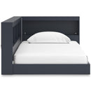  Size_Twin  -- Signature Design by Ashley Simmenfort Bookcase Bed with Storage IMAGE 2