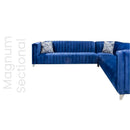  Cloud Couches Magnum Sectional - Blue IMAGE 2