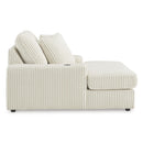  Manufacturer Color_Ivory  -- Signature Design by Ashley Lindyn Fabric Chaise IMAGE 3