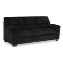  Manufacturer Color_Onyx  -- SimpleJoy 2420438 Sofa IMAGE 1