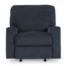 Manufacturer Color_Ink -- Signature Design by Ashley Aviemore Rocker Fabric Recliner IMAGE 3