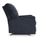  Manufacturer Color_Ink -- Signature Design by Ashley Aviemore Rocker Fabric Recliner IMAGE 4