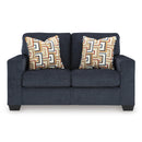  Manufacturer Color_Ink  -- Signature Design by Ashley Aviemore Stationary Fabric Loveseat IMAGE 2