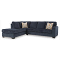  Manufacturer Color_Ink -- Signature Design by Ashley Aviemore Fabric 2 pc Sectional IMAGE 1