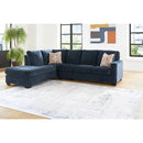  Manufacturer Color_Ink  -- Signature Design by Ashley Aviemore Fabric 2 pc Sectional IMAGE 3
