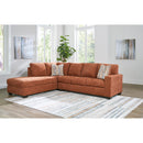  Manufacturer Color_Spice  -- Aviemore 24304S1 2 pc Sectional with Chaise IMAGE 3