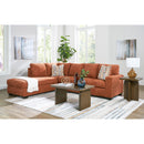  Manufacturer Color_Spice  -- Aviemore 24304S1 2 pc Sectional with Chaise IMAGE 4