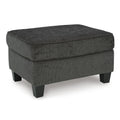  Manufacturer Color_Dusk -- Benchcraft Erinslane Fabric Ottoman IMAGE 1