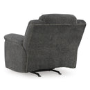  Manufacturer Color_Graphite -- Signature Design by Ashley Frohn Rocker Fabric Recliner IMAGE 5