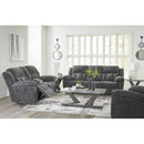  Manufacturer Color_Graphite -- Signature Design by Ashley Frohn Reclining Fabric Sofa IMAGE 12