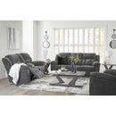  Manufacturer Color_Graphite -- Signature Design by Ashley Frohn Reclining Fabric Sofa IMAGE 13