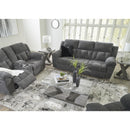  Manufacturer Color_Graphite -- Signature Design by Ashley Frohn Reclining Fabric Sofa IMAGE 8