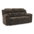  Manufacturer Color_Chocolate -- Frohn 3740788 Reclining Sofa IMAGE 1