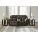 Manufacturer Color_Chocolate -- Frohn 3740794 Double Reclining Loveseat with Console IMAGE 7