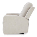  Manufacturer Color_Stone -- Signature Design by Ashley Danum Fabric Recliner with Wall Recline IMAGE 5