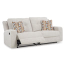  Manufacturer Color_Stone -- Signature Design by Ashley Danum Reclining Fabric Sofa IMAGE 2
