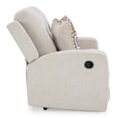  Manufacturer Color_Stone -- Signature Design by Ashley Danum Stationary Fabric Loveseat IMAGE 4