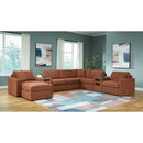  Manufacturer Color_Spice  -- Signature Design by Ashley Modmax Fabric 8 pc Sectional IMAGE 2