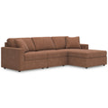  Manufacturer Color_Spice -- Signature Design by Ashley Modmax Stationary Fabric Sofa IMAGE 1