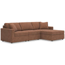  Manufacturer Color_Spice  -- Signature Design by Ashley Modmax Stationary Fabric Sofa IMAGE 1