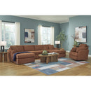  Manufacturer Color_Spice  -- Signature Design by Ashley Modmax Fabric 4 pc Sectional IMAGE 3