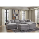  Manufacturer Color_Granite  -- Modmax 92104S19 4 pc Double Chaise Sectional IMAGE 12