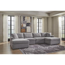  Manufacturer Color_Granite  -- Modmax 92104S19 4 pc Double Chaise Sectional IMAGE 5