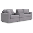  Manufacturer Color_Granite  -- Modmax 92104S3 3 pc Sectional with Storage Console IMAGE 1
