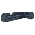  Manufacturer Color_Ink -- Modmax 92121S14 6 pc Sectional with Audio Console IMAGE 1