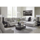  Manufacturer Color_Pewter -- Signature Design by Ashley Acklen Place Power Fabric Recliner IMAGE 11