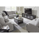  Manufacturer Color_Pewter -- Signature Design by Ashley Acklen Place Power Fabric Recliner IMAGE 14