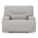  Manufacturer Color_Pewter -- Signature Design by Ashley Acklen Place Power Fabric Recliner IMAGE 3