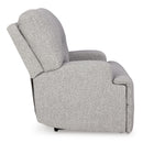  Manufacturer Color_Pewter -- Signature Design by Ashley Acklen Place Power Fabric Recliner IMAGE 4