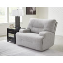  Manufacturer Color_Pewter -- Signature Design by Ashley Acklen Place Power Fabric Recliner IMAGE 7