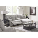  Manufacturer Color_Pewter -- Signature Design by Ashley Acklen Place Power Fabric Recliner IMAGE 9