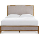  Size_King  -- Signature Design by Ashley Sharlance King Upholstered Panel Bed IMAGE 2