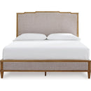  Size_California King  -- Sharlance B895B7 California King Upholstered Panel Bed IMAGE 2