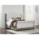  Size_King  -- Ardenfield B944B4 King Upholstered Sleigh Bed IMAGE 5
