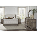  Size_King  -- Ardenfield B944B4 King Upholstered Sleigh Bed IMAGE 8